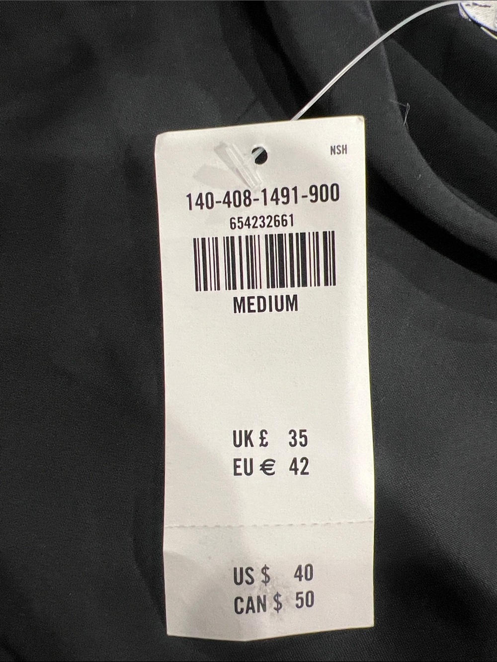 NWT Abercrombie & Fitch Black Satin Scoop Neck Camisole - Picture 3 of 4